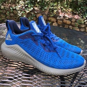 Adidas Men’s Running Shoes — Blue